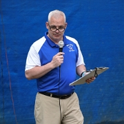 League President Rob Didato welcoming everyone.