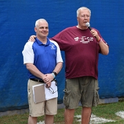 League President Rob Didato and Mayor "Pete" Hess